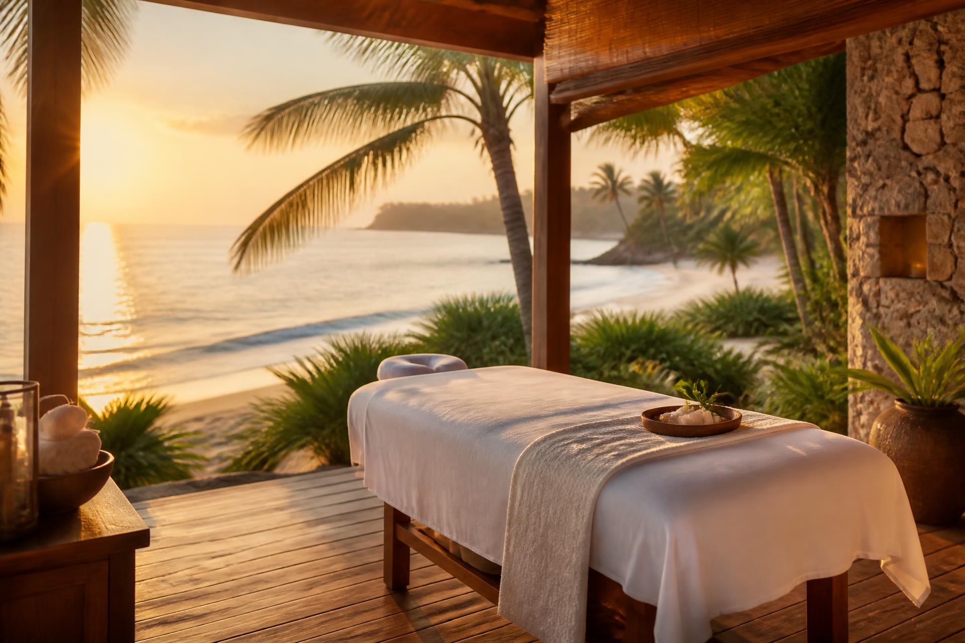 Ambiente de wellness frente al mar en Guanacaste